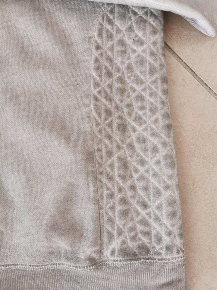 Sweatjacke mit Kapuze grau Opus Gr. 36/S/M Reißverschluß in Hirschaid
