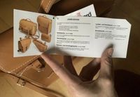 Leder Tasche von Umarex camel Bayern - Neustadt an der Aisch Vorschau