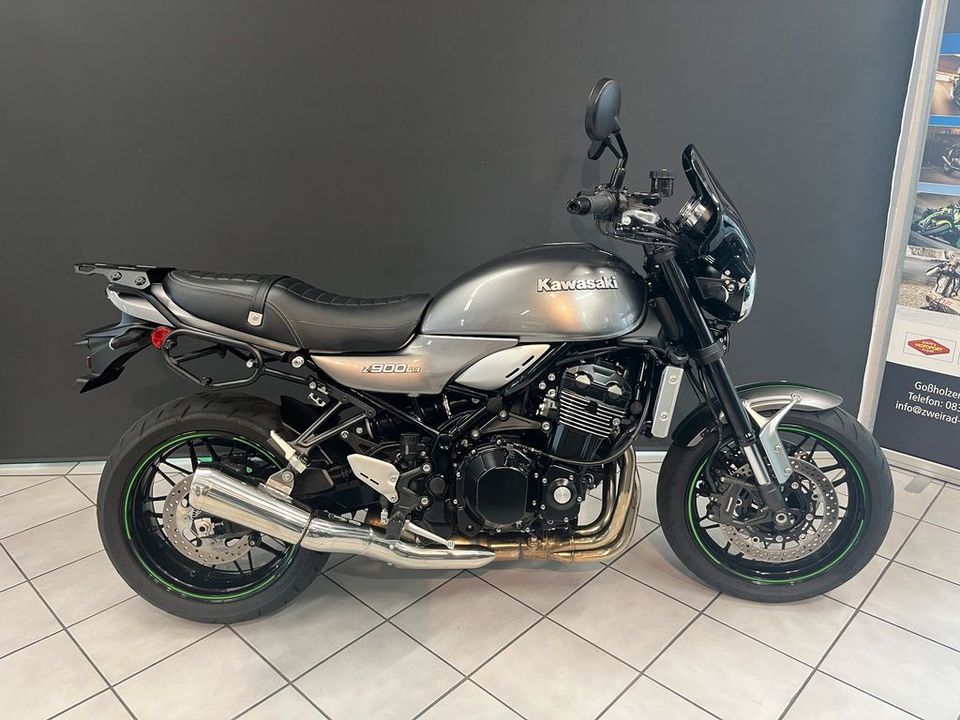 Kawasaki Z 900 RS mit Gepäckbrücke & Windschild + KD NEU in Lindenberg im Allgäu