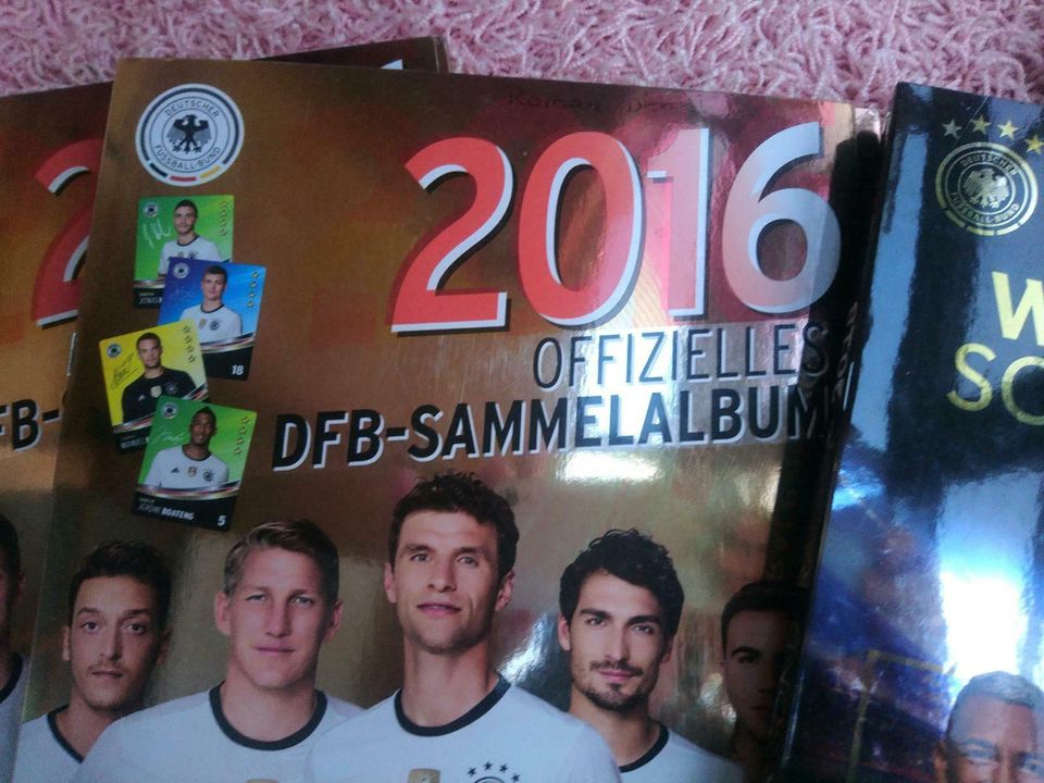 DFB Sammelalbum 2016/2018/2020 in Immenstadt