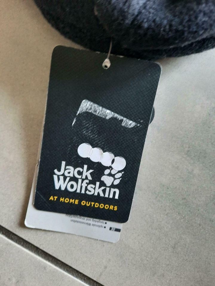 neue Jack Wolfskin Fleecemütze Gr. S - 49-50 cm in Wasserlosen