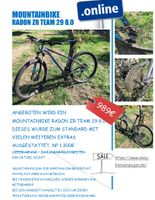 Mountainbike RADON ZR Team 29 8.0. Thüringen - Erfurt Vorschau