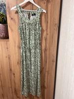 Kleid Maxikleid in grün weiß Gr. L (42/44) von Gina Niedersachsen - Garbsen Vorschau
