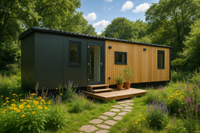 35m² großes vollmöbliertes und isoliertes Tinyhaus / Tinyhouse / Fertighaus / Wohnhaus Nürnberg (Mittelfr) - Mitte Vorschau
