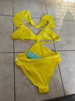 Gelber Bikini Badeanzug Einteiler von H&M Gr.36 Neu mit Etikett Schleswig-Holstein - Bad Segeberg Vorschau