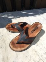 Rieker Flip Flop Leder  Sandalen Sommer braun gr 41 Nordrhein-Westfalen - Herne Vorschau