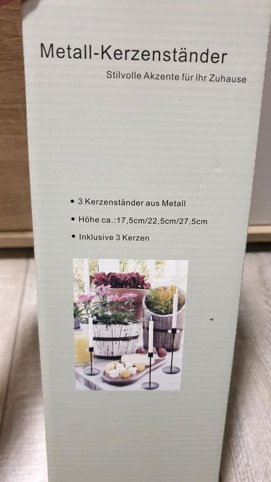 Kerzenständer Kerzen Deko Geschenk in Velten