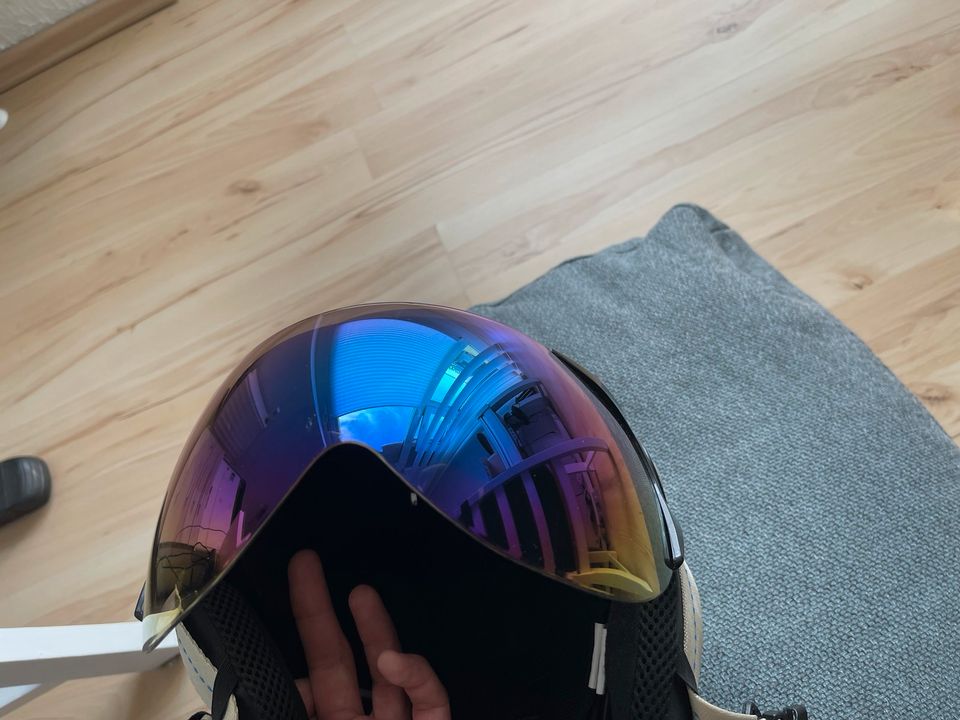 Ski- und Snowboardhelm mit Visier von Tchibo Gr. M (57-59) NP 89€ in Esslingen