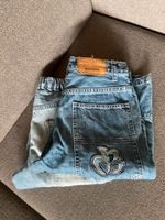 2 Kurzhosen, Shorts Jeans, Größe 128, blau, gebraucht Nordrhein-Westfalen - Leichlingen Vorschau