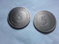 Rarität 2x5 Mark BRD 1975 F,J, bitte Randschrift beachten Müritz - Landkreis - Malchow Vorschau