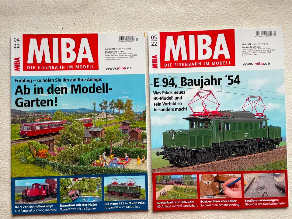 HO MIBA Modellbahnzeitschrift 2022 Ho in Bunde