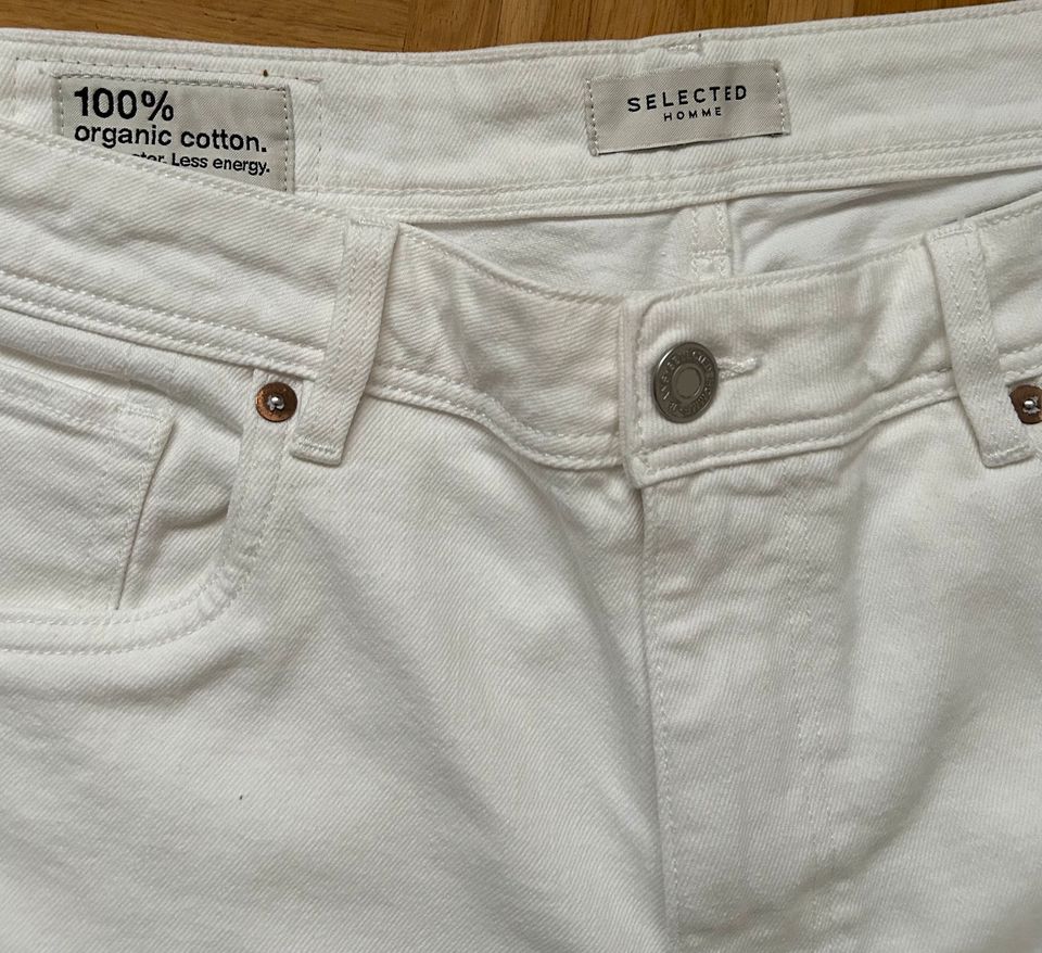 Shorts Jeans weiß Gr.XXL Selected Homme in Langen (Hessen)