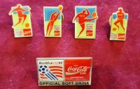 5 COCA COLA PINS WorldCup  USA 94   ○○○ SIEHE FOTO ○○○ Herzogtum Lauenburg - Mölln Vorschau