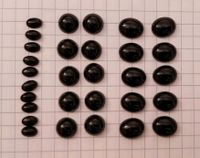 15 Onyx Cabochon Steine Niedersachsen - Tarmstedt Vorschau