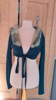 Madonna Bolero Jäckchen mit Fellkragen Gr. L 38 40 Bayern - Diedorf Vorschau