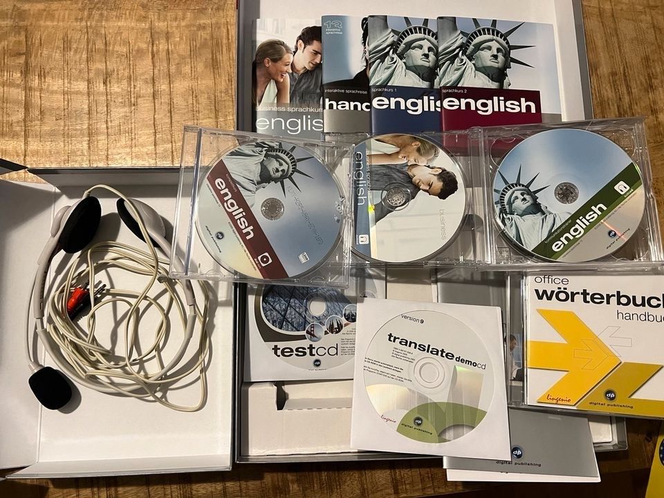 Sprachkurs Komplettkurs Englisch mit Business Englisch & Headset in Wiesbaden