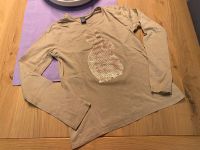 Zara Kids Shirt Langarmshirt Longsleeve beige gold Hase 140 Niedersachsen - Goldenstedt Vorschau