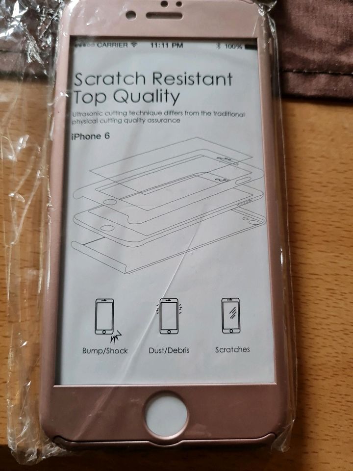 Handyhülle rose für iPhone 6 Neu in Rees