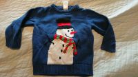 Strickpullover mit Schneemann Gr. 98 Brandenburg - Finsterwalde Vorschau