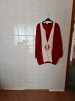 Damen Strickjacke Rot/Weiss Nordrhein-Westfalen - Alsdorf Vorschau