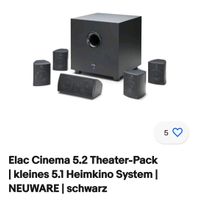 Neu & ungebraucht ! Elac Cinema 5.2 Heimkino Set Active Subwoofer Nordrhein-Westfalen - Recklinghausen Vorschau