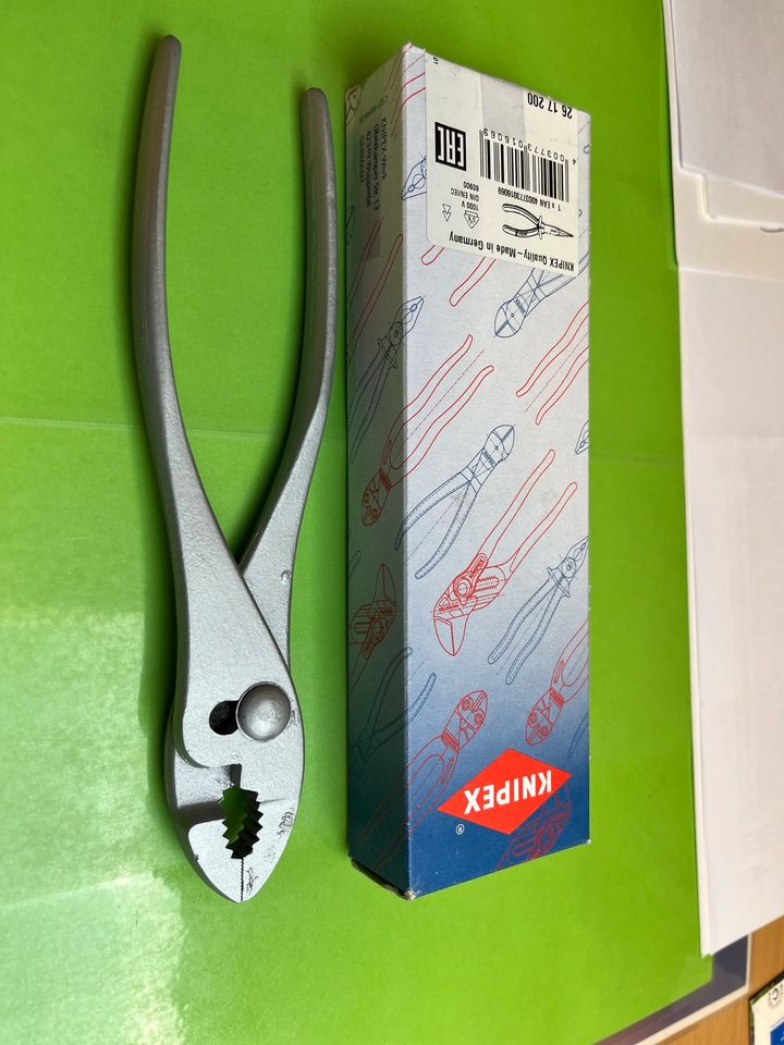 KNIPEX Frontgreifzange twin grip 200mm original verpackt in Queidersbach