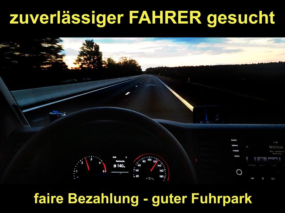 Fahrer gesucht in Bonn / Umgebung in Bonn