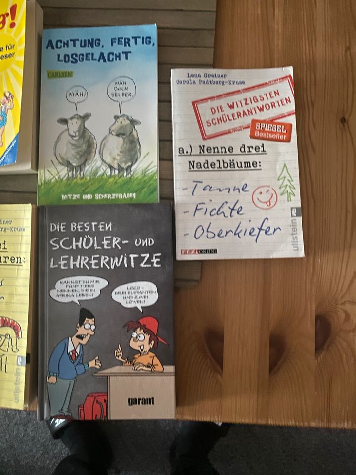 7 Witzebücher in Berlin