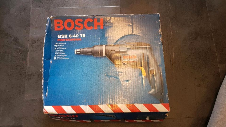 Bosch Bohrschraube GSR 6-40 TE in Leipzig