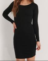 Kleid - Jerseykleid - schwarz - Gr. S - NA-KD - Langarm - Mini Bayern - Ottobeuren Vorschau