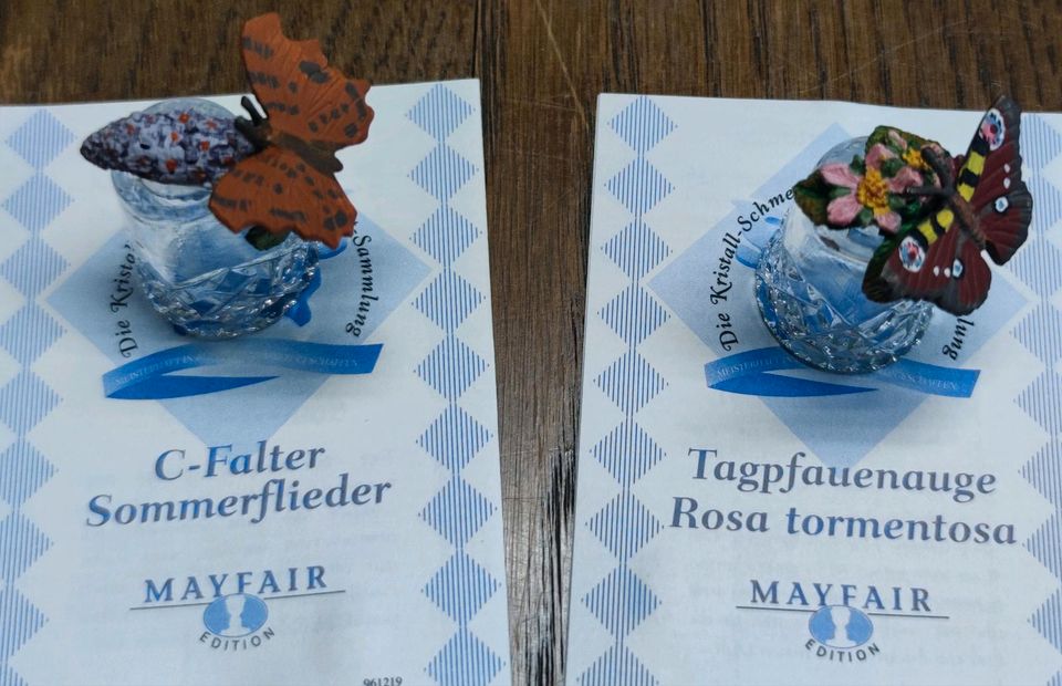 Die Kristall Schmetterling Fingerhut Sammlung in Falkenberg/Elster