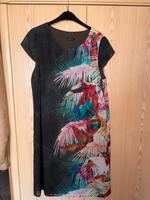 Bianca, Kleid, Gr. 42, grün mit bunten Palmblättern Nordrhein-Westfalen - Warburg Vorschau