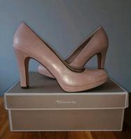 Tamaris Pumps rose 40 metallic Glanz Bayern - Schwabmünchen Vorschau