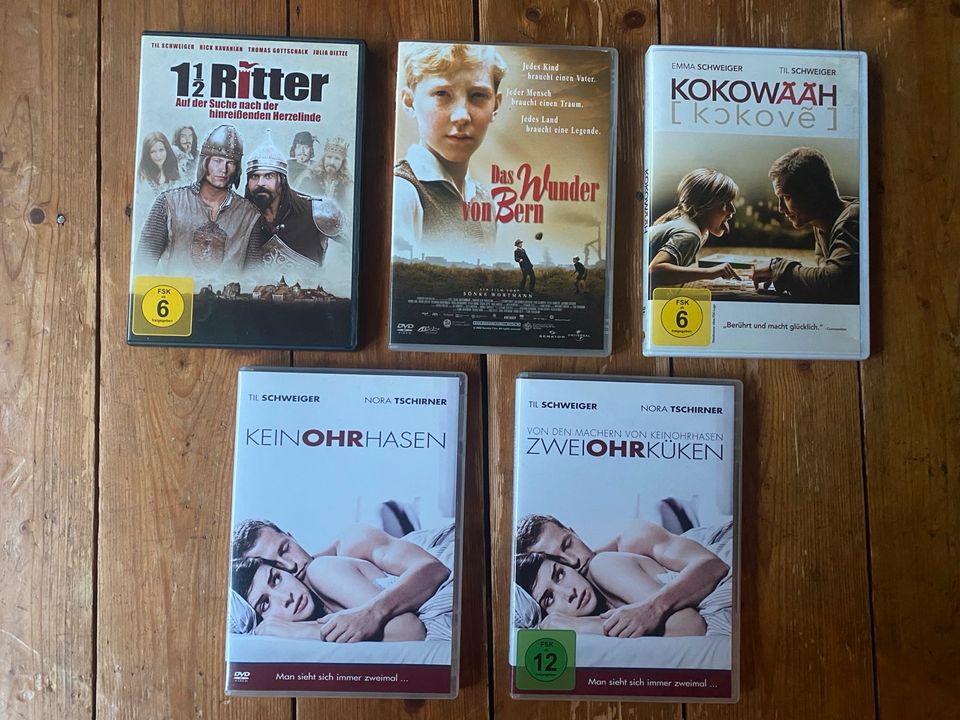 5 DVD Film Sammlung Til Schweiger in Hannover