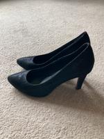 S. Oliver Pumps | wie NEU Gr. 37 | Spitz, Glitzer, matt, Absatz Sachsen - Radebeul Vorschau