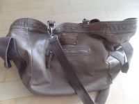 Große, dunkelbeige Lederhandtasche von Bayside München - Sendling Vorschau