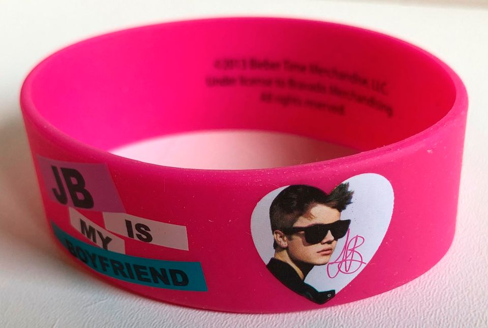 Justin Bieber Gummi Armbänder in Karlsruhe