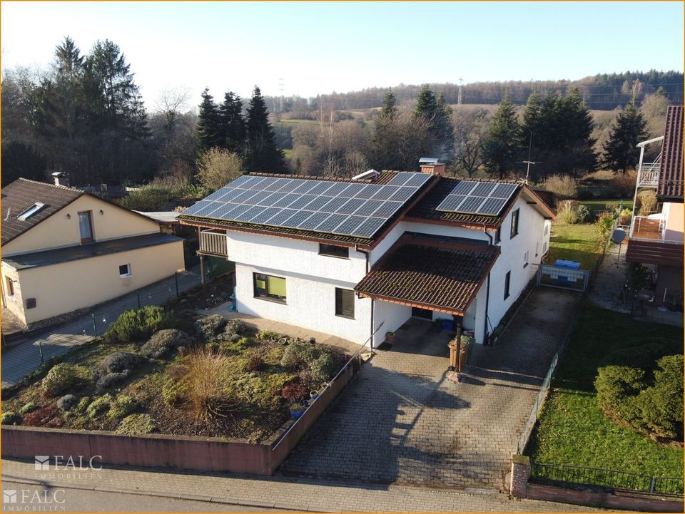 Energieeffizientes Einfamilienhaus mit großem Garten in schöner Lage in Lobbach