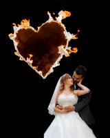 1m großes Feuerherz für Hochzeiten zu Verleihen Bayern - Bamberg Vorschau