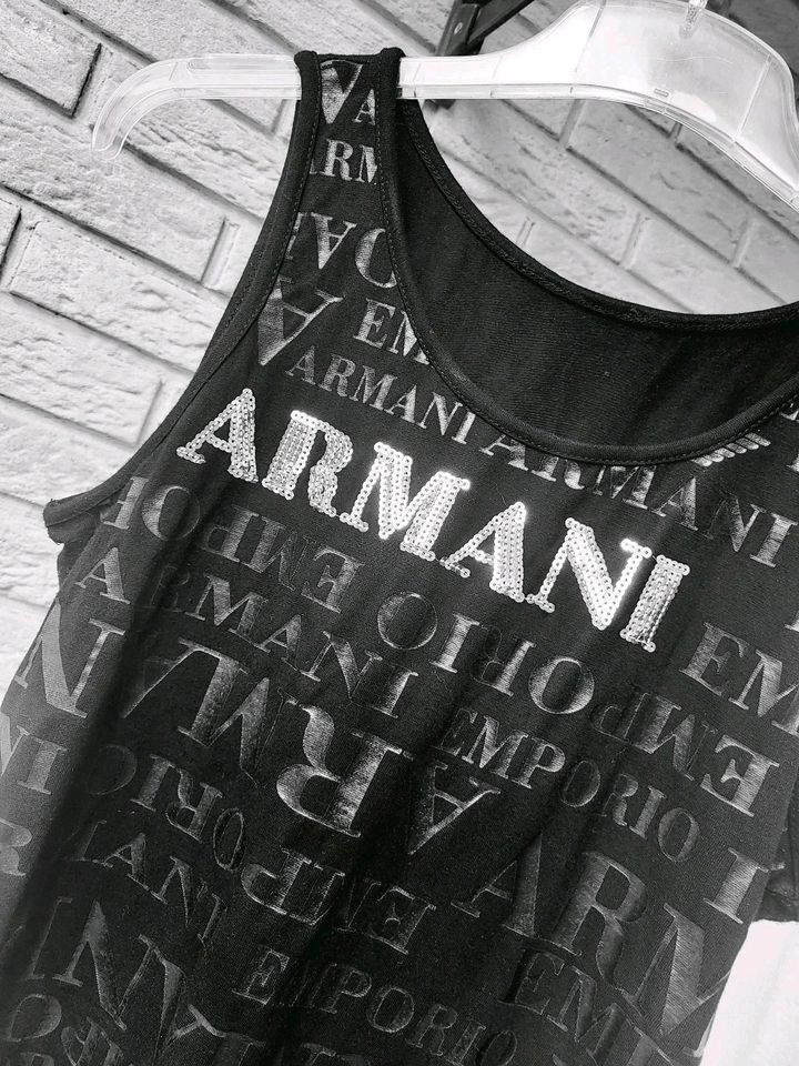 2 Oberteile, Armani, T-Shirt, Top, Shirt, Gr.36/38 in Benningen