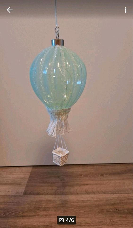 Formano LED Ballon Heißluftballon Lampe mit Timer Deko in Aschersleben