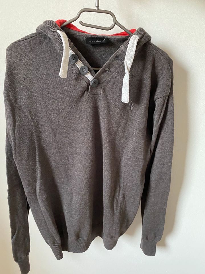 Brauner Herren Pulli, Gr. S, John Devin, Hoodie, Pullover in München