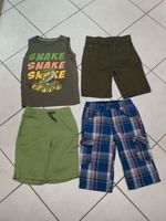 Kinderkleidung Set Paket Jungen Gr 116 Kurze Hose Shirt short Bayern - Amberg Vorschau