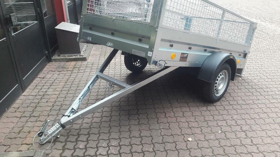 Neuer 750 KG Anhänger, kippbar, Laubgitter, PKW-Anhänger, Hänger in Ilsede