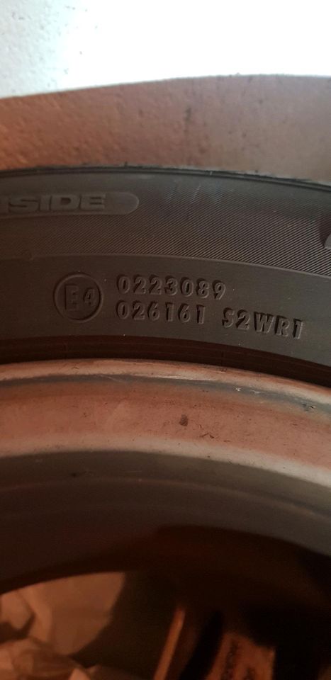 Original BMW Alufelgen mit Sommerreifen, Continental, 205/55R/16 in Witten