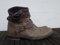 SHOTO Italy Stiefeletten Biker Vibram Sohle grau Gr. 40 TOP Baden-Württemberg - Heiligkreuzsteinach Vorschau