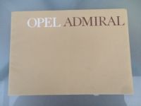 Opel Admiral 60 er Jahre Prospekt Nordrhein-Westfalen - Lüdenscheid Vorschau