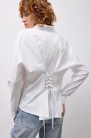 Designer Wiya Hemd Bluse rücken mit schnüren Details schwarz weis Rheinland-Pfalz - Mainz Vorschau