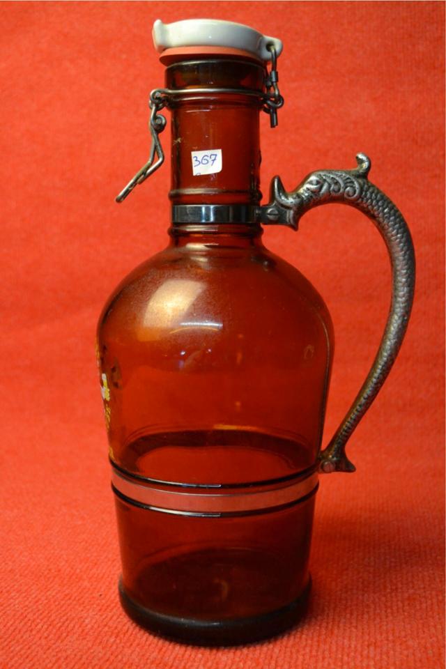 leere Bierflaschen 2 Liter / Rauchenfels / Vogelbräu / Glas Ton in Schopfheim