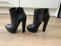Buffalo Stiefeletten High Heels echt Leder schwarz sexy elegant Hamburg-Mitte - Hamburg Borgfelde Vorschau